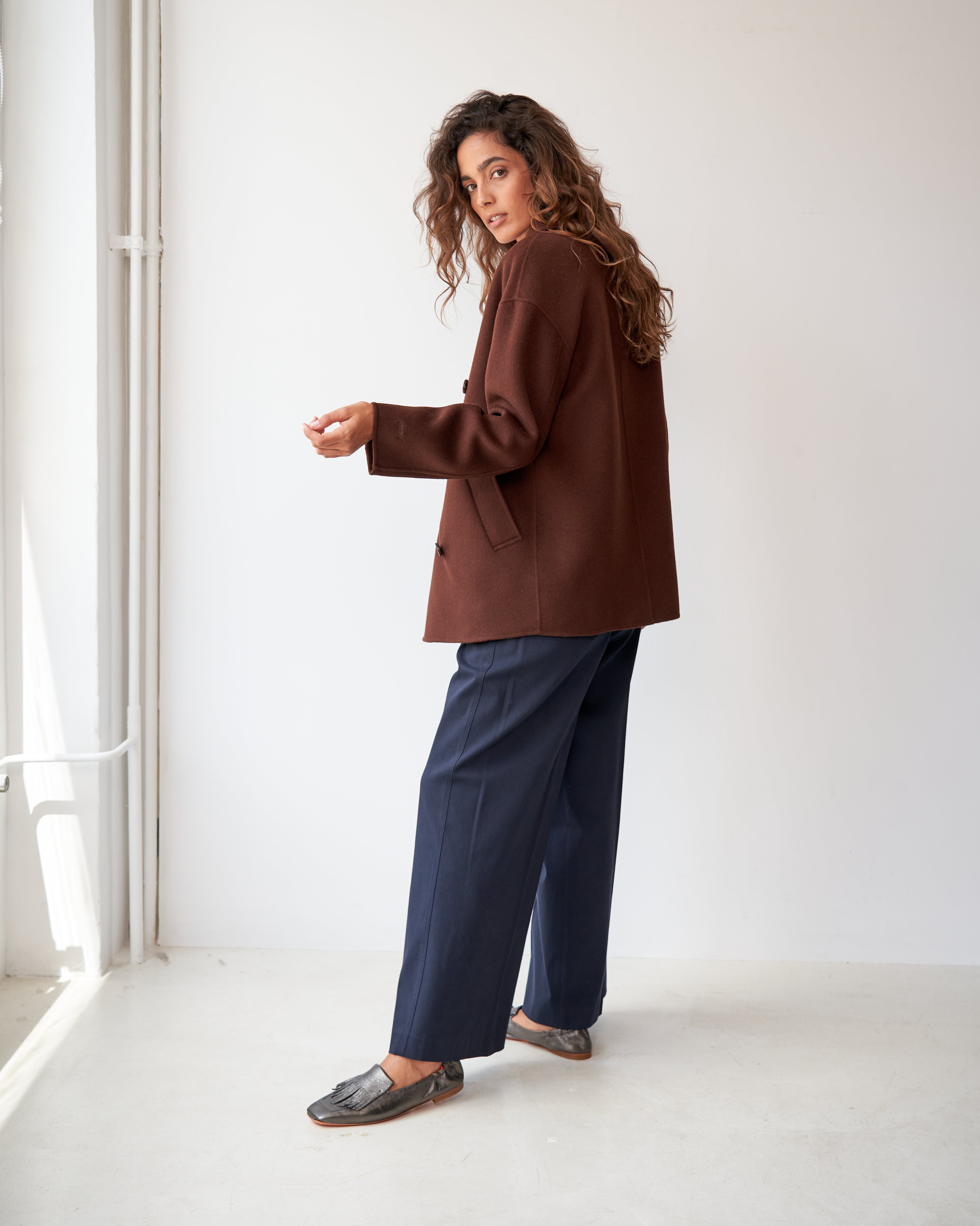 CHAQUETA MARRÓN