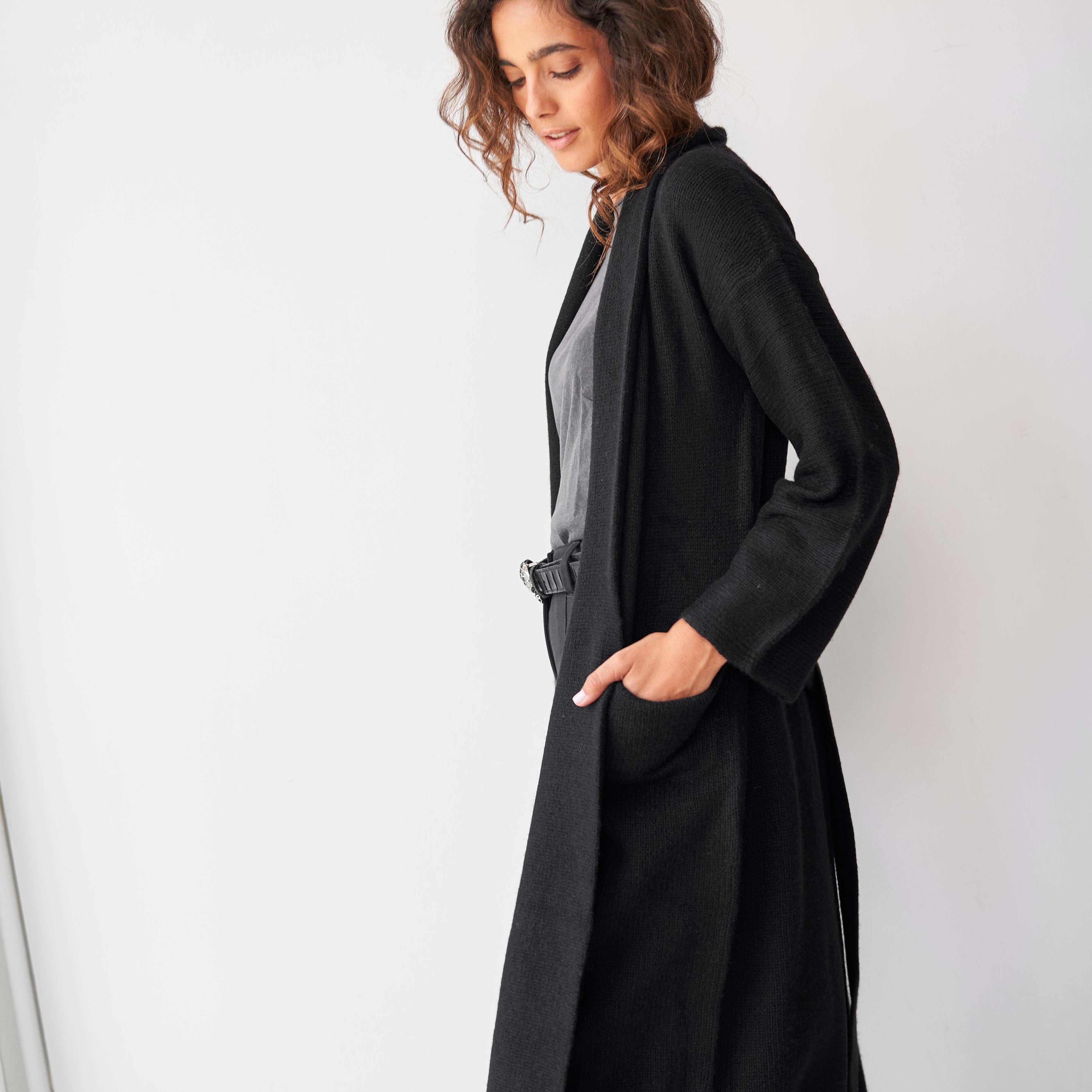 CARDIGAN NEGRO