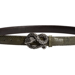 
                  
                    CINTURÓN DE PITÓN VERDE CAZA HEBILLA SERPIENTE 3CM
                  
                